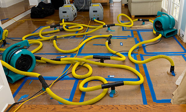 Professional Burst Pipe Water Damage technician working in Marlborough, NH